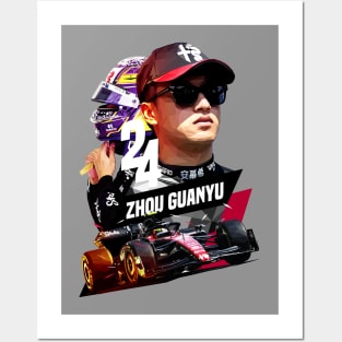 Zhou Guanyu Low Poly Posters and Art